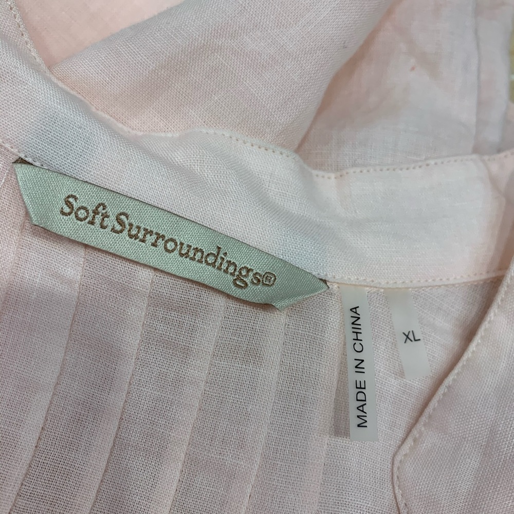🌸Pastel Pink/Peach Tunic🧡 - Picture 4 of 9